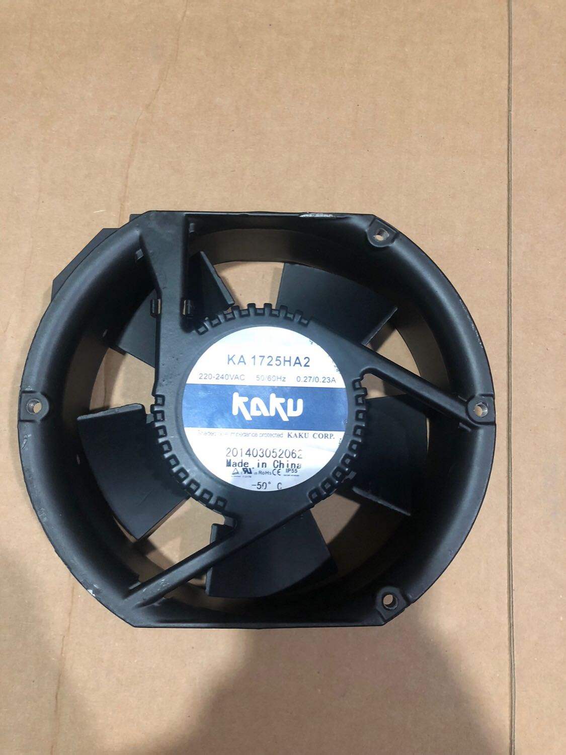 KA1725HA2 KAKU上海卡固电器 大风量金属耐高温防水风机