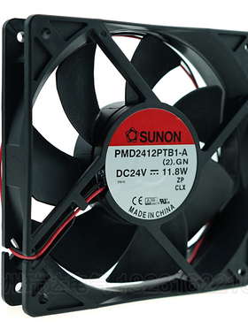 PMD2412PTB1-A(2).GN建准SUNON 12025 24V 11.8W变频器散热风扇
