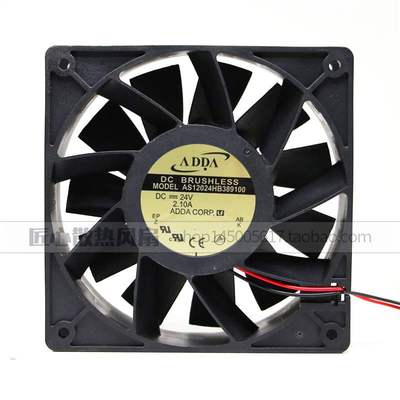 ADDA AS12024HB389100 12038 24V 2.10A 12CM/厘米变频器散热风机
