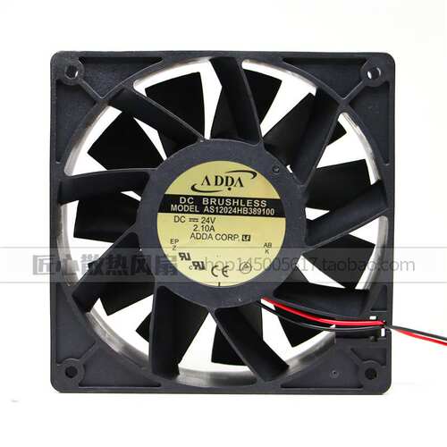 ADDA AS12024HB389100 12038 24V 2.10A 12CM/厘米变频器散热风机