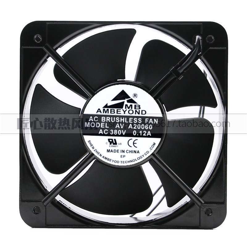 全新 AMBEYOND AV-A20060 200*60 380V 20CM 焊机柜配电箱8寸风扇