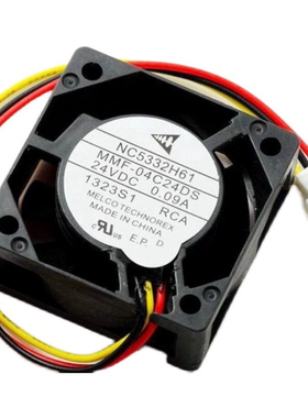 全新 三菱驱动器风扇 NC5332H61 MMF-04C24DS-RCA 24V 0.09A