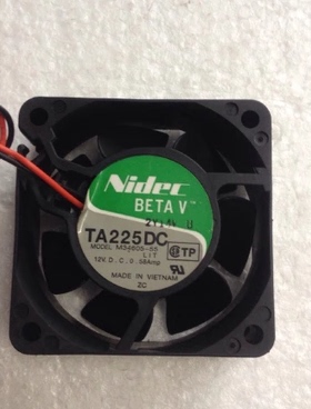 现货正品Nidec M34605-55 6CM 6025 DC 12V 0.58A 两线TA225DC