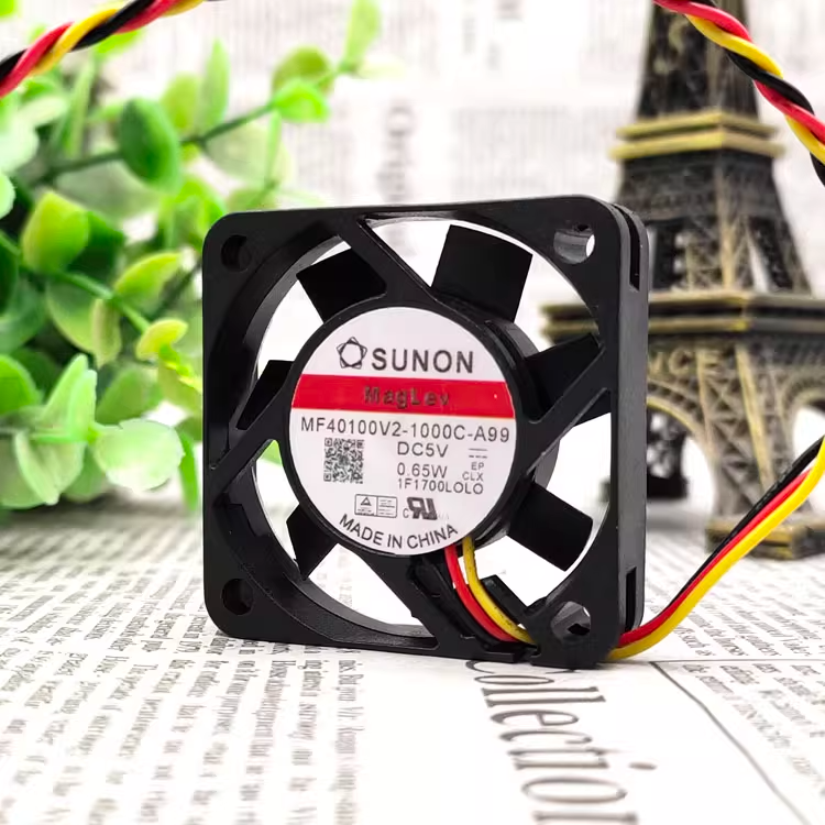 SUNON风机 MF40100V2-1000C-A99 4010散热风扇 4厘米/CM 5V低噪音