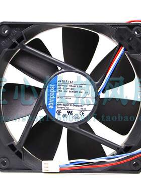 TYP 4418F/12 原装德国PAPST 48V 115mA 5.5W 120*120*25设备风扇