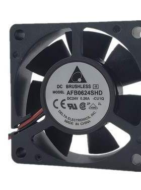 全新DC24V AFB0624HD/VHD/SHD 丹佛斯变频器静音散热风扇6020