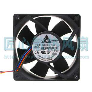 AFB1248GHE/EHE 台达原装正品 12038 DC48V 0.60A/0.90A 机柜风扇