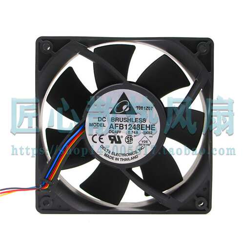 AFB1248GHE/EHE 台达原装正品 12038 DC48V 0.60A/0.90A 机柜风扇