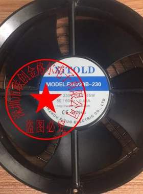 F2E220B-230 220/230V 0.45A 65W 原装正品XITOLD 圆形 进口风机