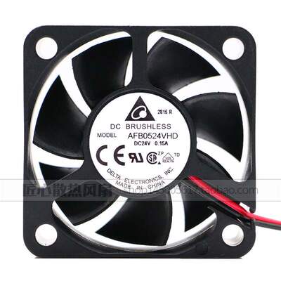 AFB0524VHD 台达 5020 24V 0.15A 5cm/厘米 散热风扇 50*50*20MM