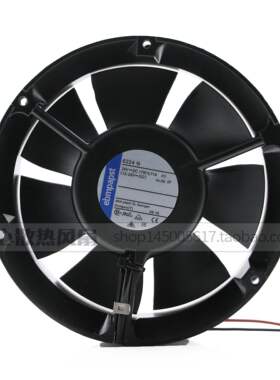 原装德国ebmpapst 6224N 17CM 24V 0.71A 17W 变频器散热风扇