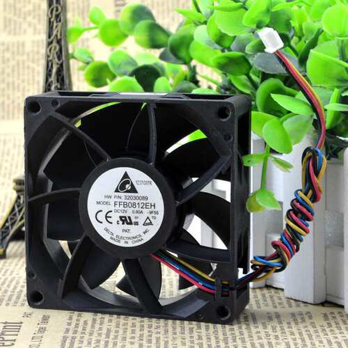 原装台达 8025 FFB0812EH 12V 0.8A 8CM PWM 温控 大风量散热风扇