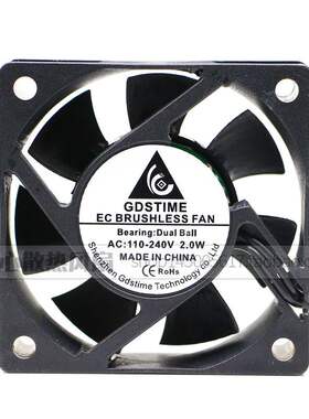 EC6020 6025 7025 8020 8025 8038 9025 9038 12025 110/220V风扇