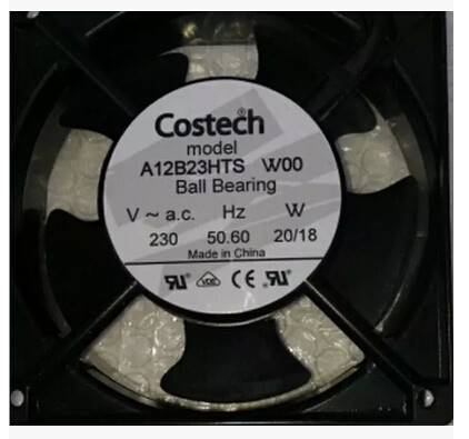 正品原装 Costech 散热风扇 12038 A12B23HTS W00 230V 20/18W