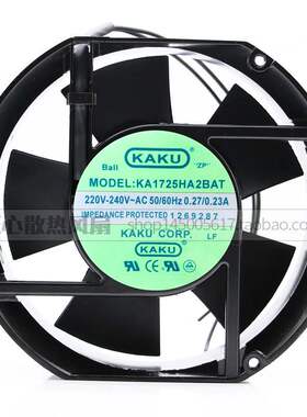 全新台湾KAKU卡固风扇KA1725HA2SAT 220V KA1725HA2BAT 220V