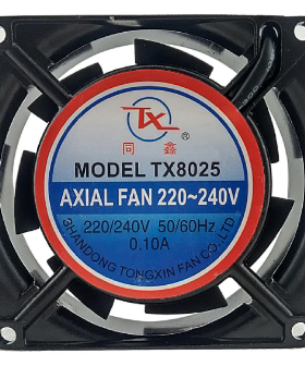 同鑫 TX8025HS1/2 TX8025HB1/2 轴流散热交流风扇耐高温110V 220V