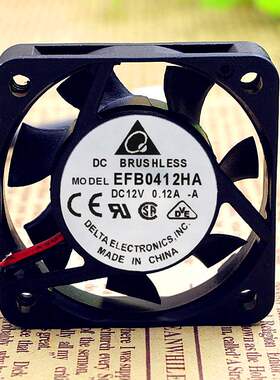 EFB0412HA台达 4010 12V 0.12A 4CM 静音南北桥CPU风扇40*40*10mm