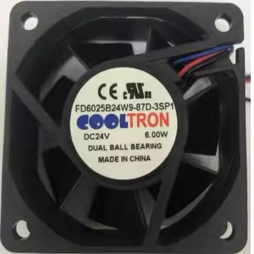 COOLTRON FD6025B24W9-87D-3SP1 DC 24V 6.00W 6厘米散热风扇
