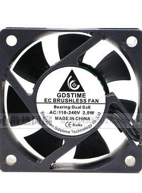 EC6020 6025 7025 8020 8025 8038 9025 9038 12025 110/220V风扇