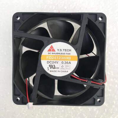 原装正品Y.S.TECH FD241238HB/EB 12038 24V 变频器散热风扇