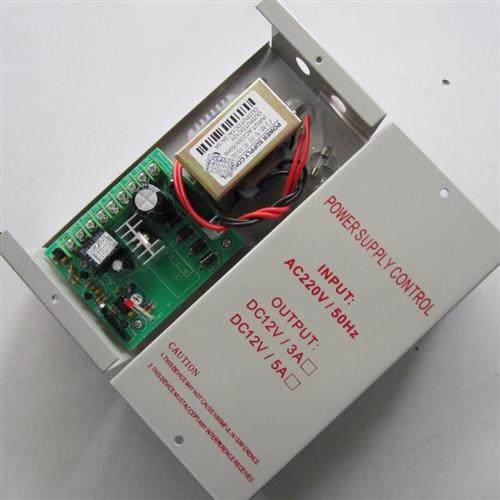 ZKT熵基门禁电源AP103/AP105 12V电源门禁控制器12V5A变压器