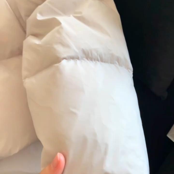 假两件翻领轻薄短款羽绒服冬季小个子面包服保暖外套设计感超好看