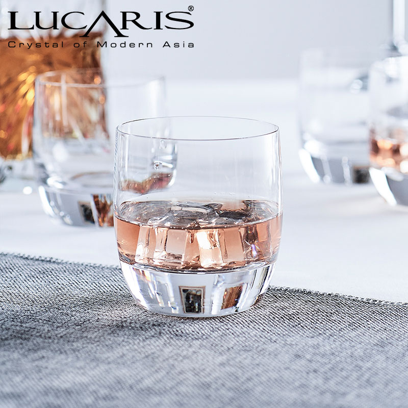 清仓泰国进口水晶玻璃杯饮料杯茶杯果汁杯水杯340ML清仓处理