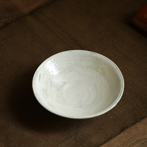 一植纯手工粉引茶盘壶承开片可养