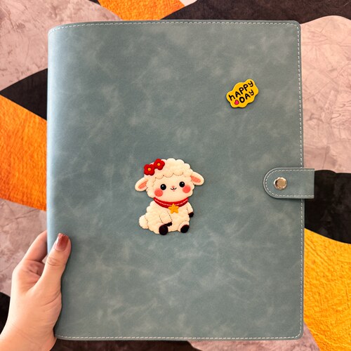 可爱羊孕期产检大容量活页档案册