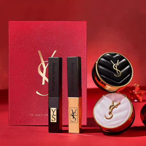 YS大牌正品口红小金条1966唇釉气垫礼盒彩妆套装生日礼物送女生