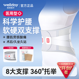 女士透气款 维德医疗医用护腰带腰椎间盘突出腰肌劳损专业腰托男士