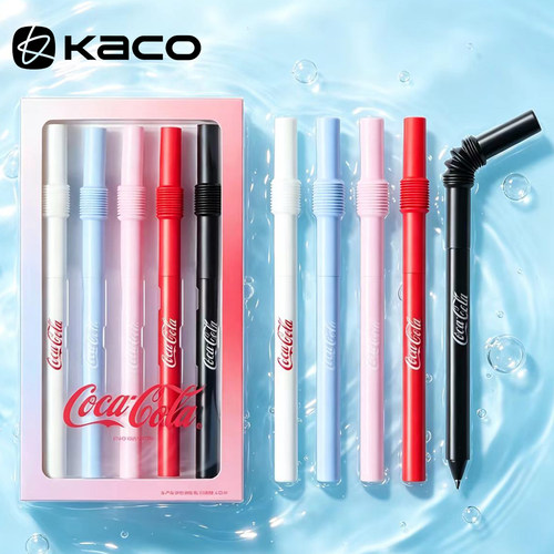 KACO可口可乐联名STRO吸管中性笔