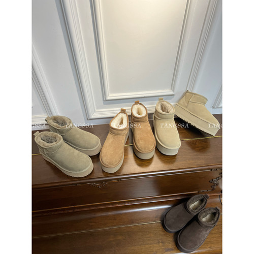 品质升级/断货王~mini厚底雪地靴