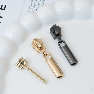 新款5号3号金属牙齿专用双色高档校服外套替换精品工厂直销拉链头