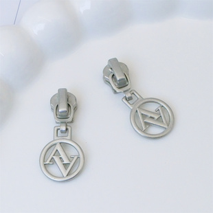 新款5号金属牙齿专用银色高档校服外套替换精选锌合金材质拉链头