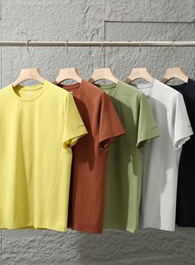 TRAINING综训系列 冷感速干透气 3D立裁 夏季男士运动速干短袖T恤