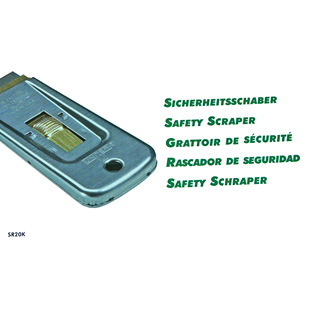 德国进口UNGER安格袖 珍玻璃铲刀USR20K