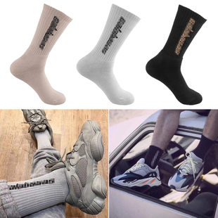 Eye Seaso侃爷潮牌棉袜yeez350超厚毛巾袜calabasa Controller