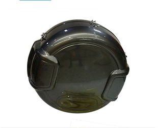 适用于丰田4500/4700/LC100后备胎罩LC80ABS烤漆配贴纸加厚防尘雨