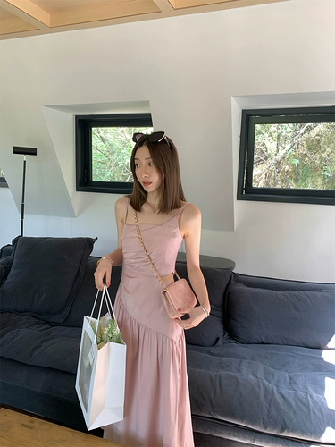 Розовое платье, летняя длинная юбка, делается под заказ, выпускной вечер, коллекция 2023, городской стиль, по фигуре