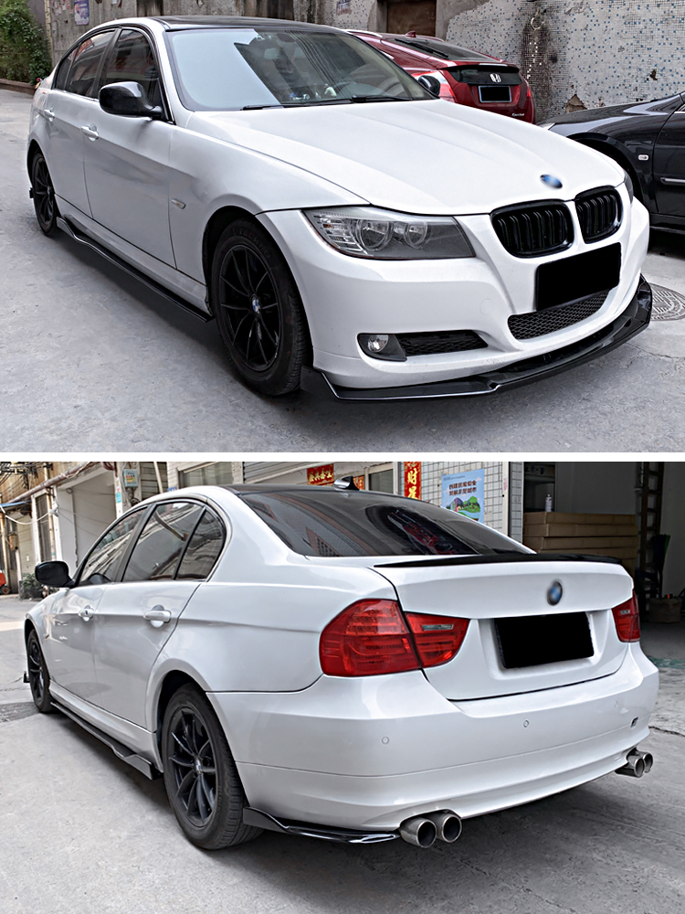 09-12款宝马3系改装前铲套件侧裙