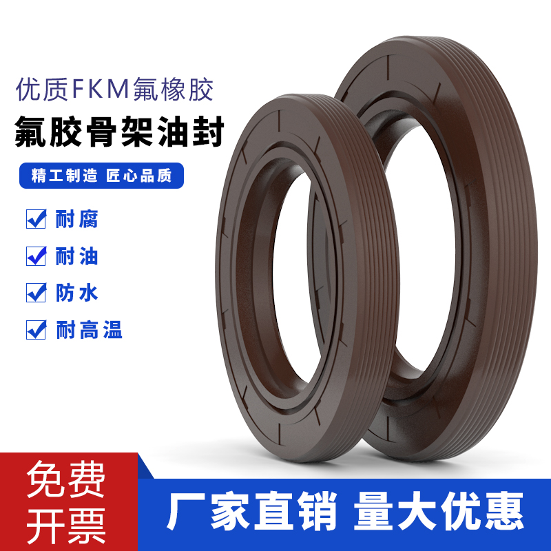 氟胶耐高温减速机骨架油封