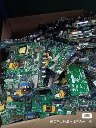 废旧板报废电视主板环保拆芯片