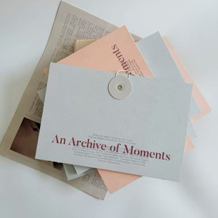 PaperNice A5原创意复古档案本彩色内页横线点阵竖线方格空白纸