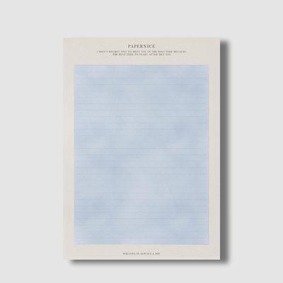 PaperNice极简B5双面拍纸本