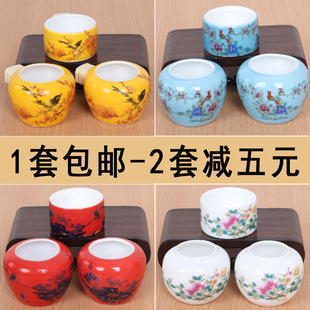 百灵鸟食罐颠颏鸟食罐百灵鸟食碗鸟食杯颠颏鸟食碗鸟食杯瓷鸟食罐