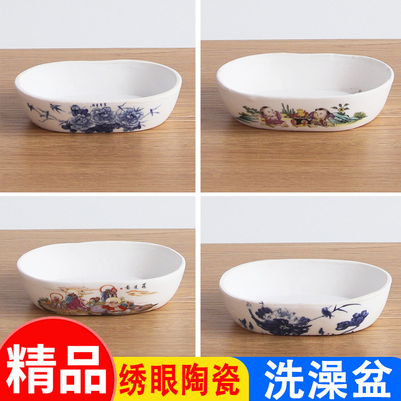 洗澡盒靛颏陶瓷内挂洗澡盆