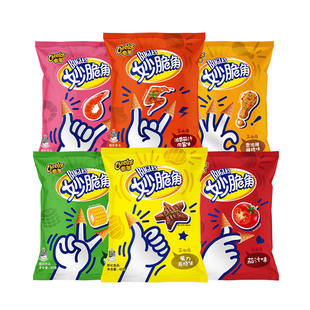 乐事奇多妙脆角尖角脆40g 包零食原味香辣海鲜肉酱零食小吃休闲