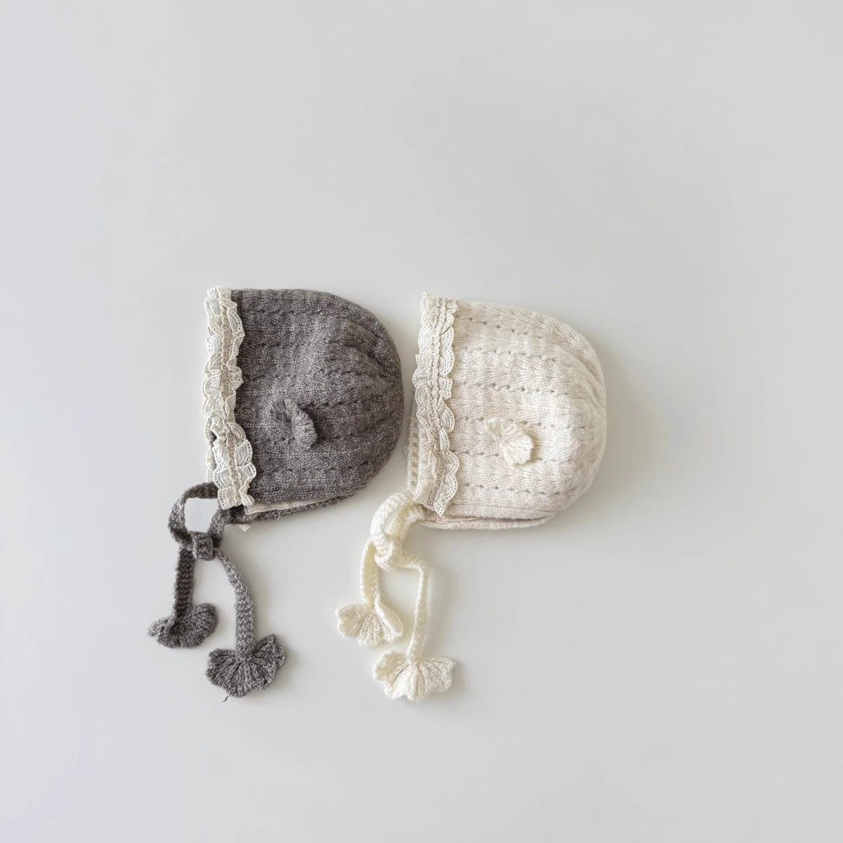 韩国婴儿帽子秋冬洋气婴幼儿护耳帽女童宝宝毛线帽冬季儿童针织帽