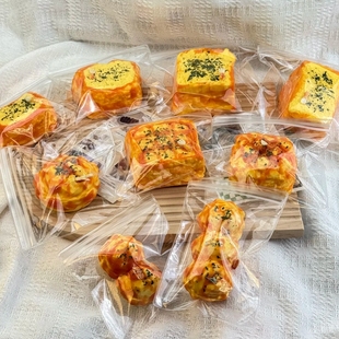 高透软化纯手工食品级硅胶捏捏乐缝边热熔专用替换袋 捏捏袋子